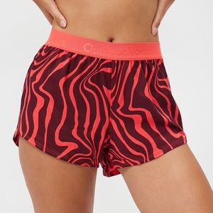 Outdoor Voices Relay Short in Poppy Swirl